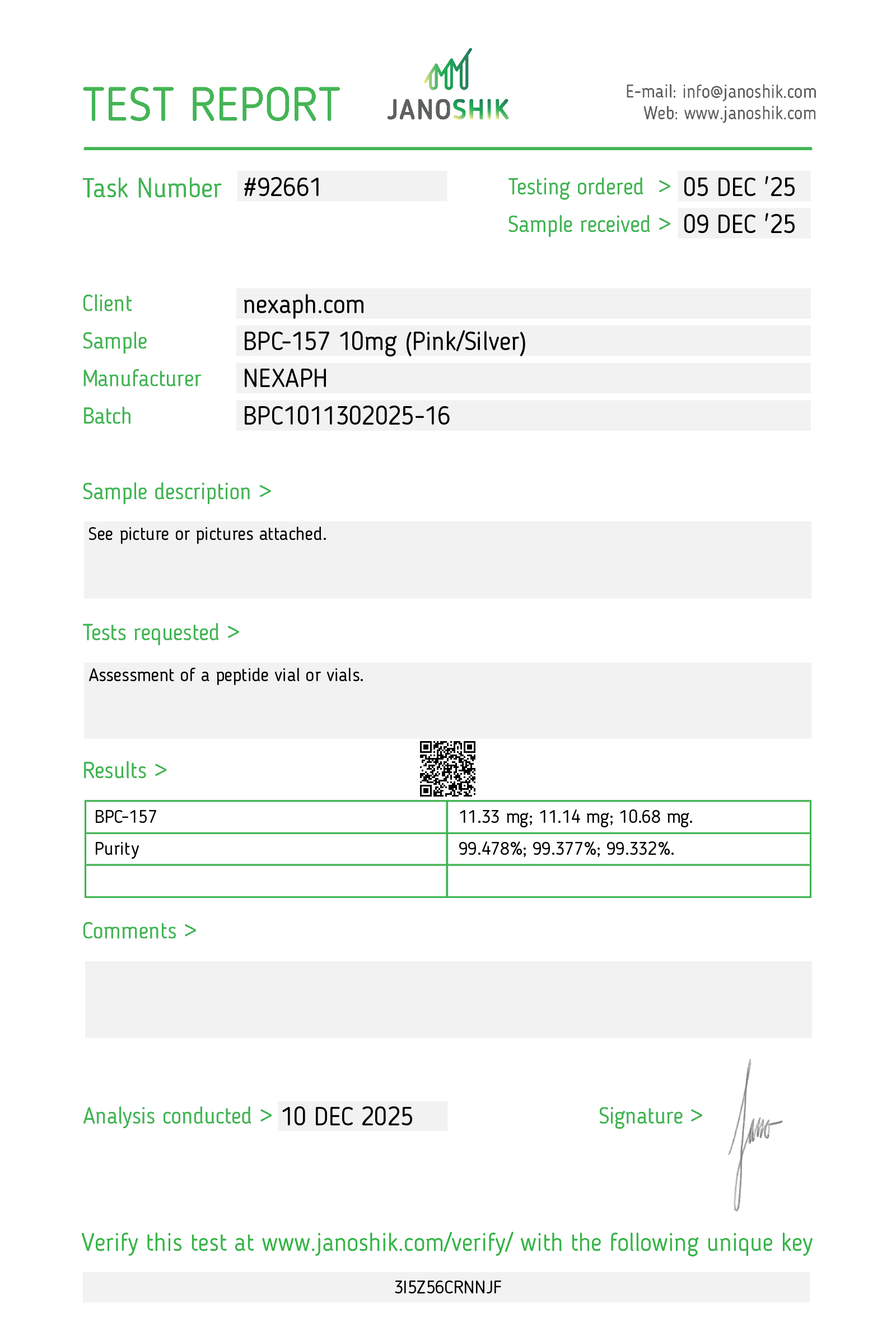 BPC 157 10mg (10 vials/Kit) 2 BPC 157 10mg (10 vials/Kit)